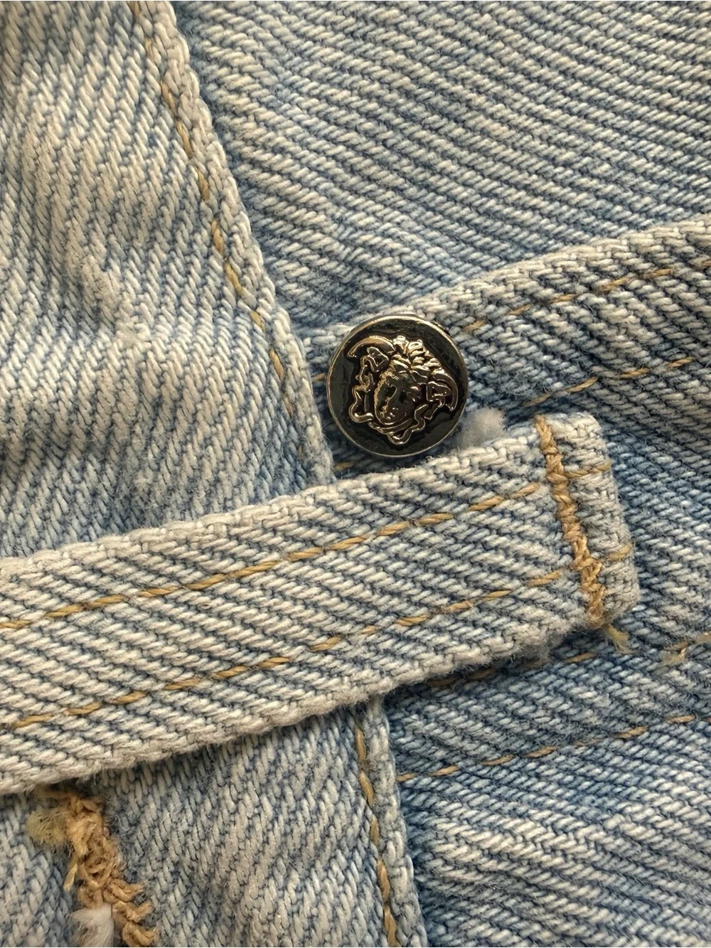 Versace denim shorts
